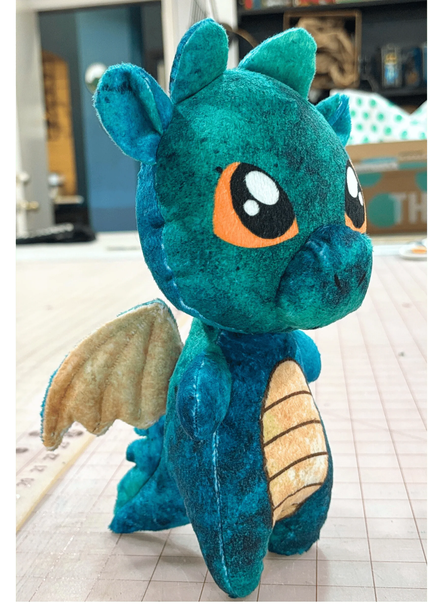 Blake the Blankie Dragon - Ready-Made Plushies - Image 8