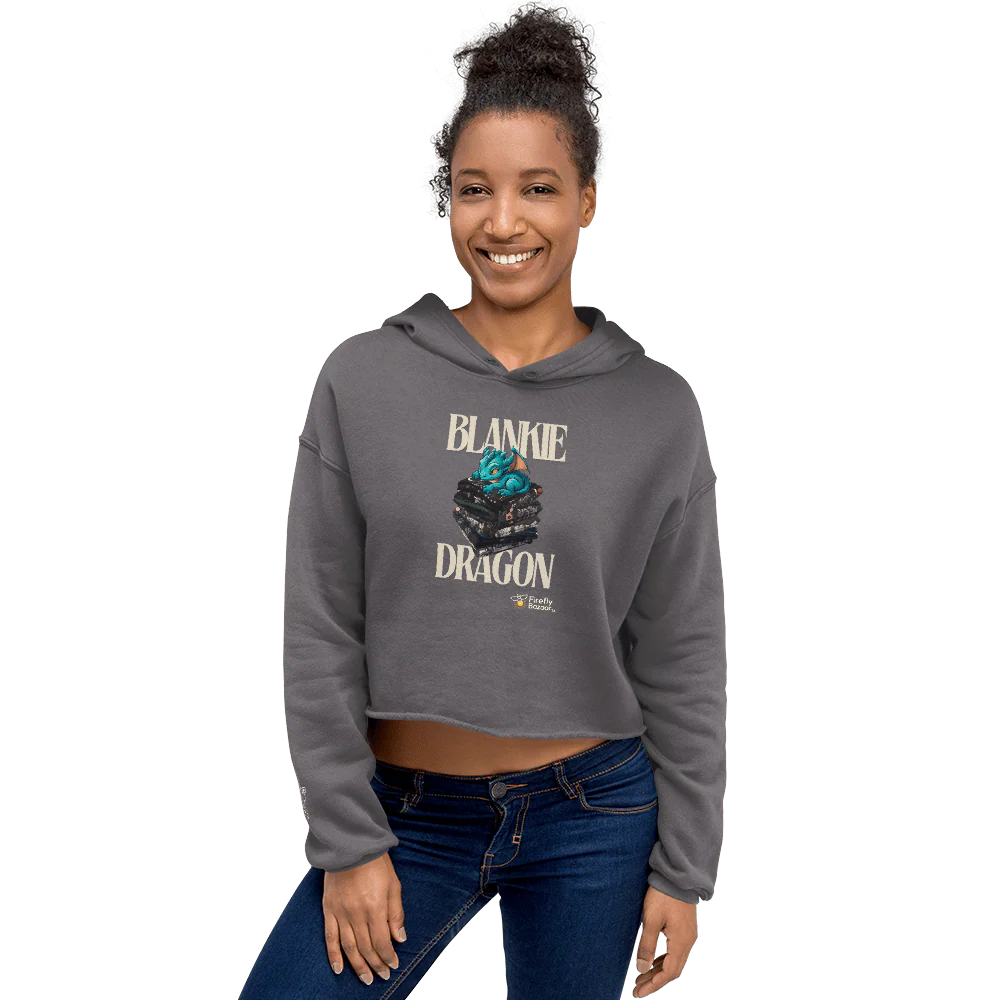 Blankie Dragon Crop Hoodie - Image 11