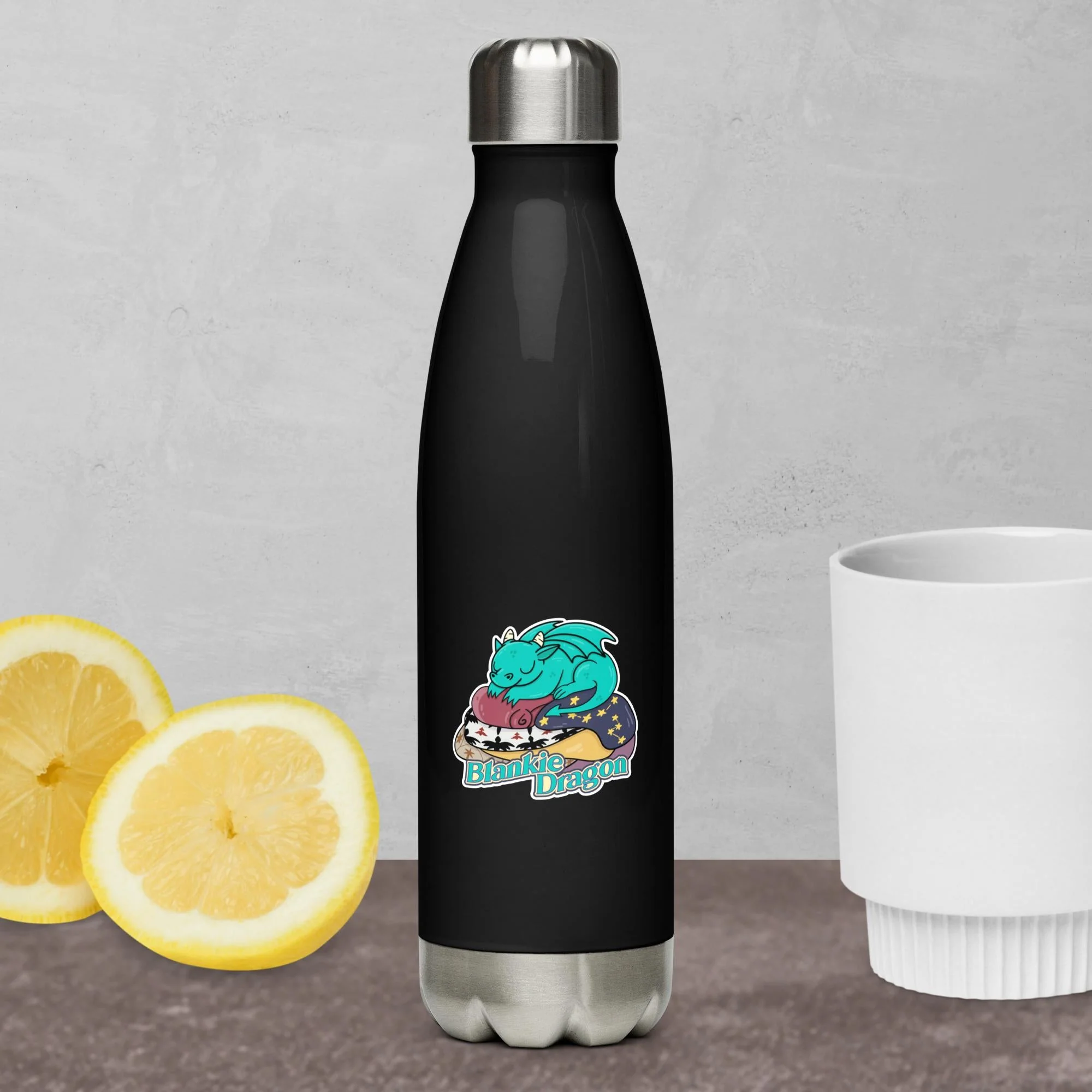 Blankie Dragon Steel Water Bottle
