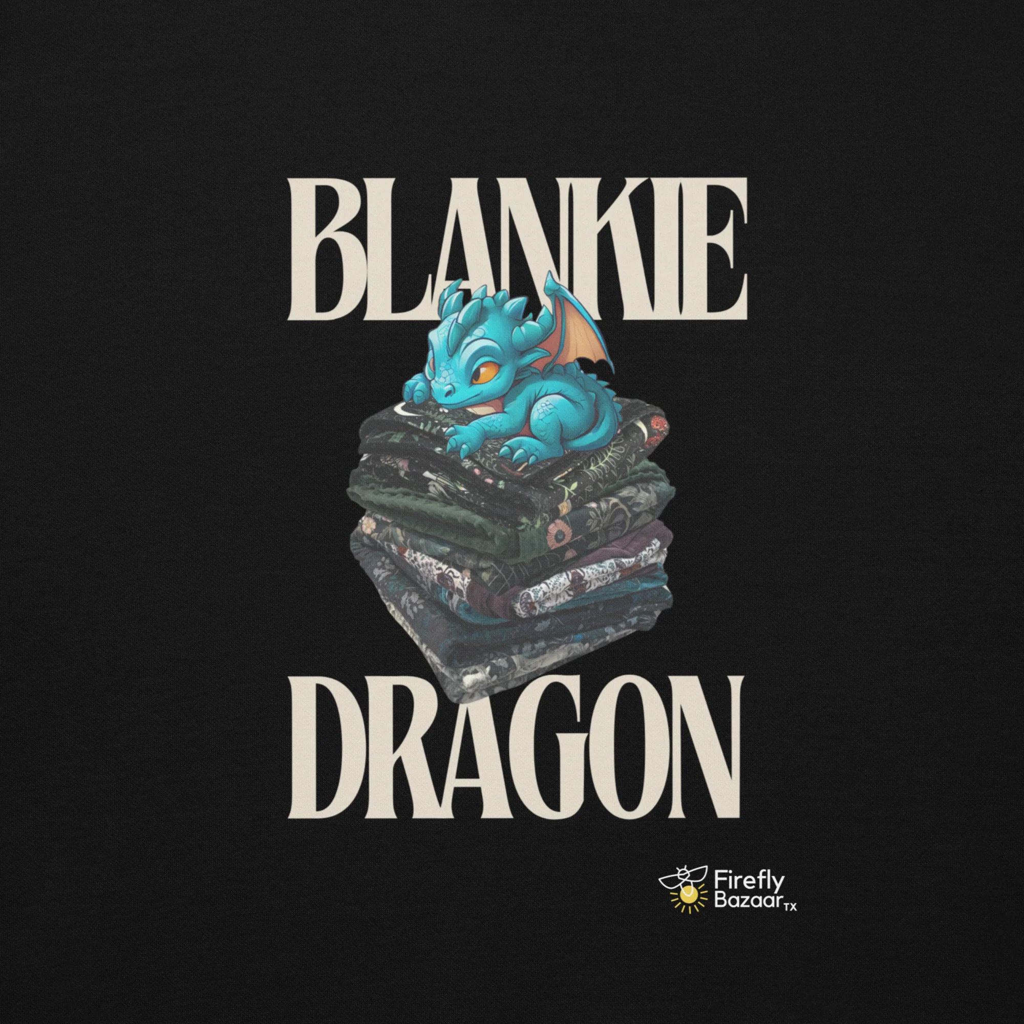 Blankie Dragon Supersoft Hoodie - Image 2