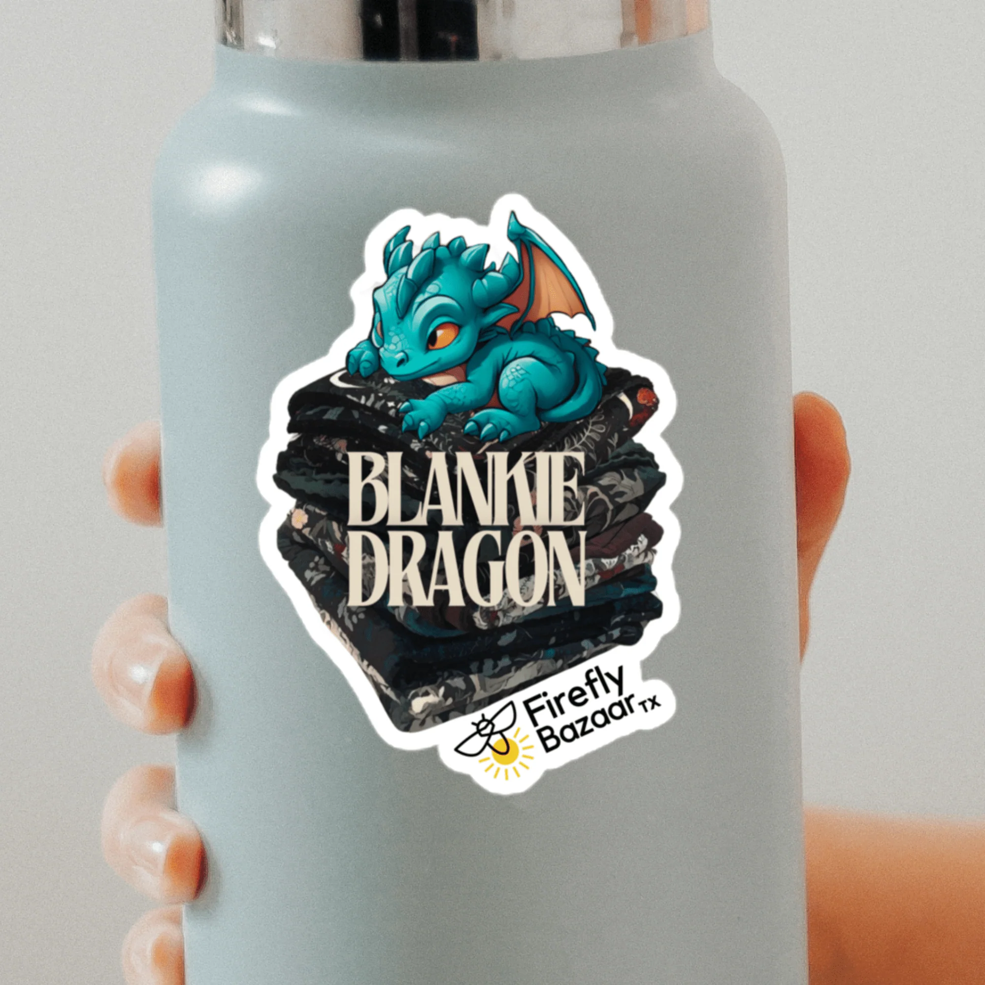 Blankie Dragon Vinyl Sticker - Image 5