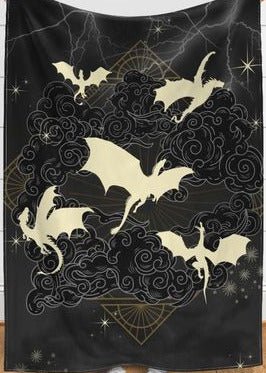 Custom Grownup Blankies - Bookish Collection, Minky Blanket - Image 28