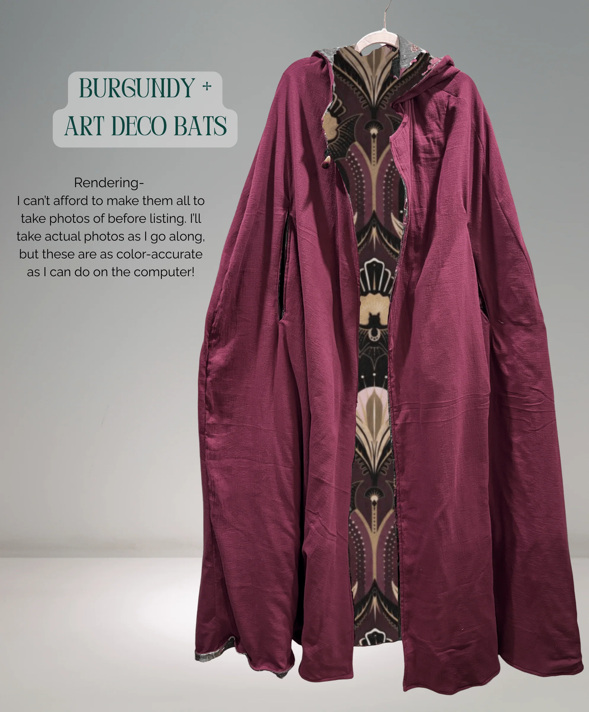 Custom Cotton Cloak - Image 6