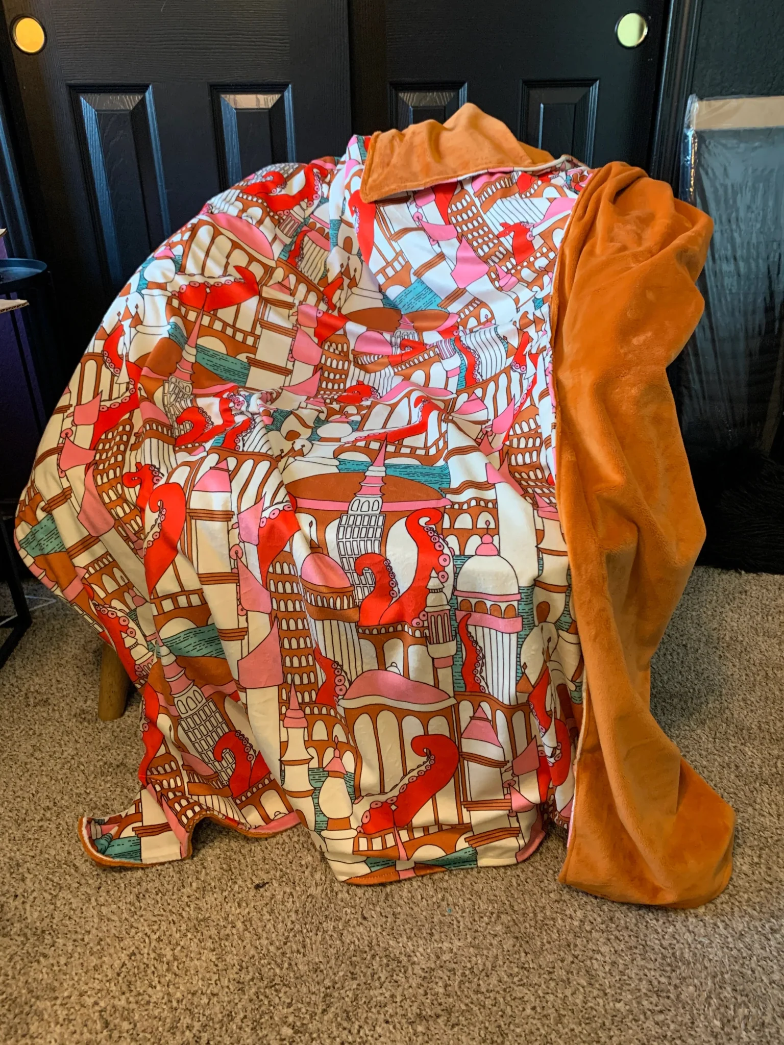 Custom Grownup Blankies - Eclectic, Minky Blanket - Image 23