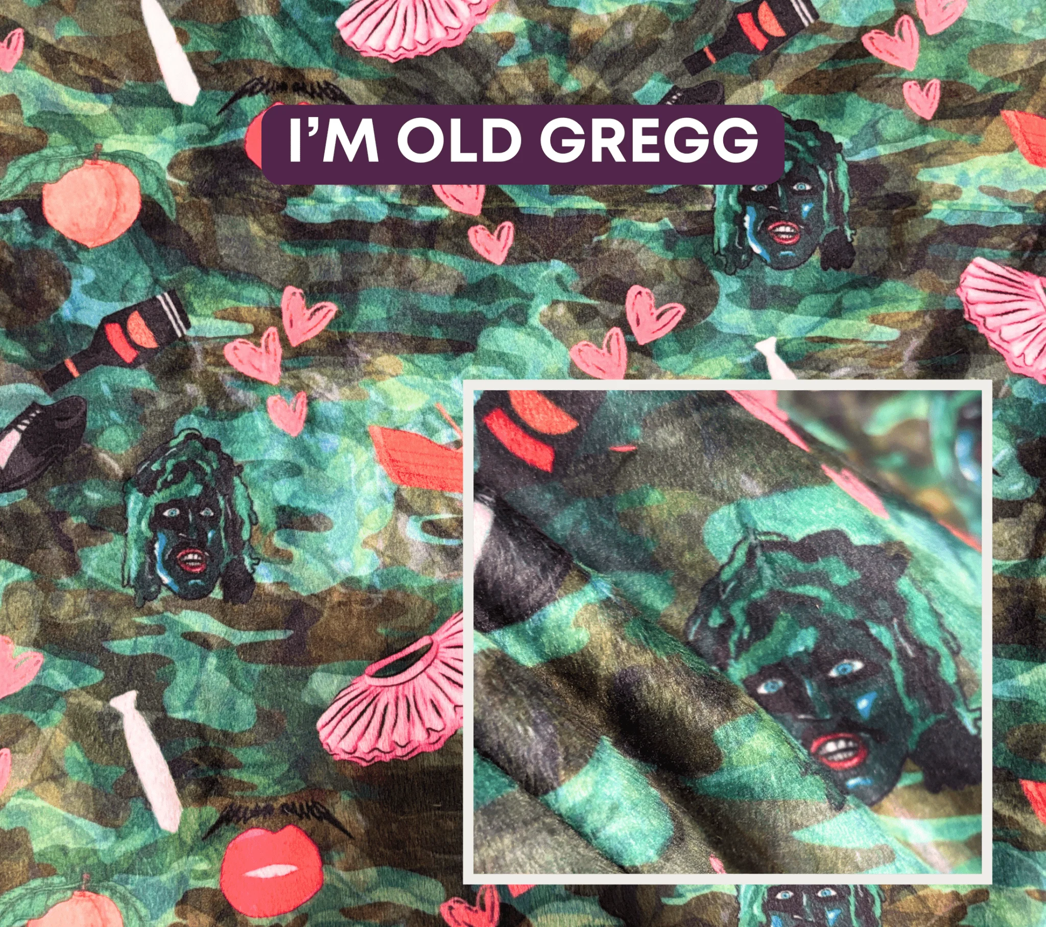 Custom Grownup Blankies - Eclectic, Minky Blanket - Image 70