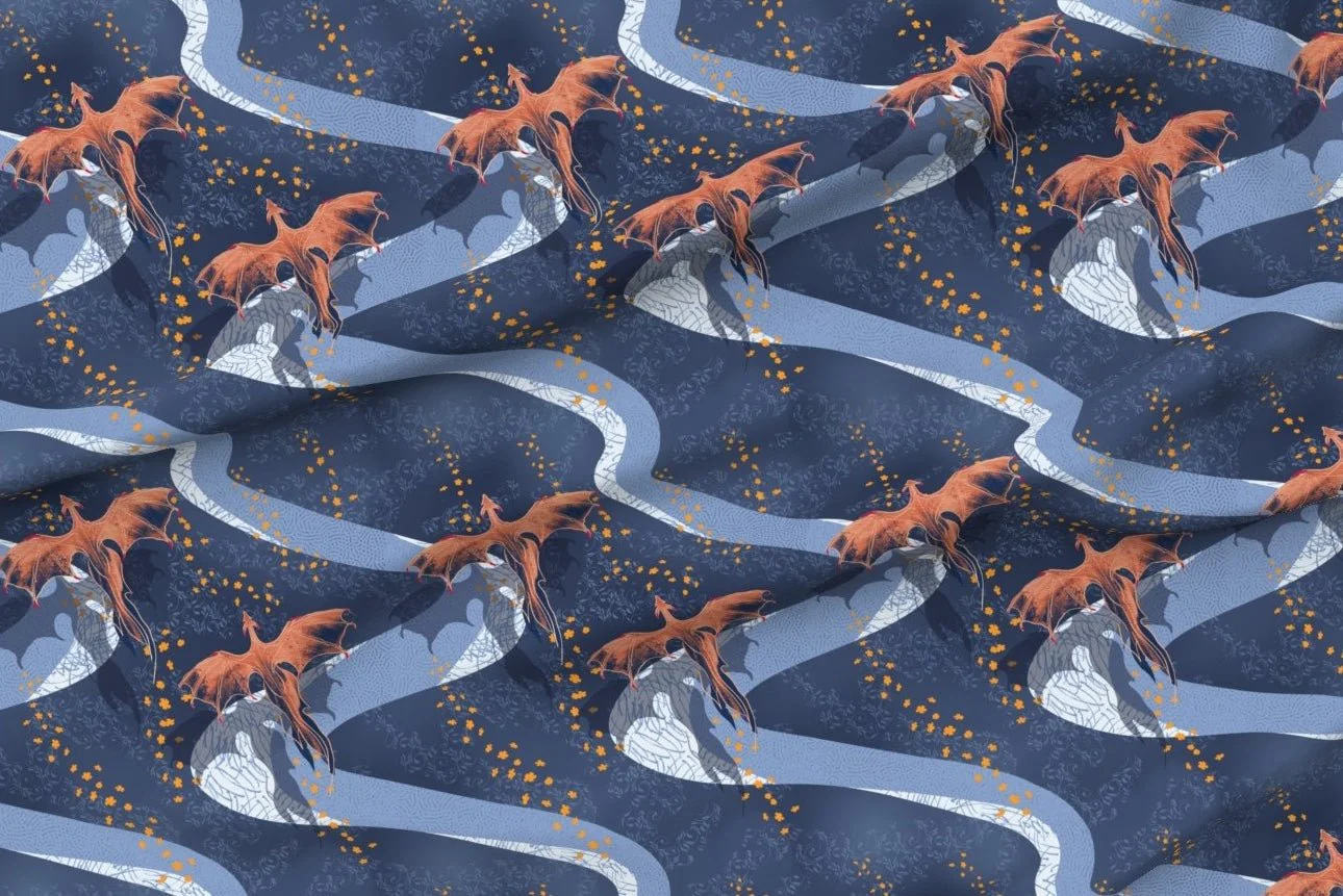 Custom Grownup Blankies - Dragon Collection, Minky Blanket - Image 36