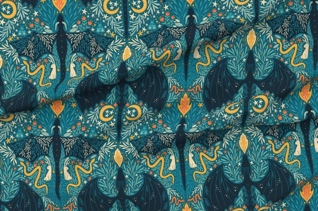 Custom Grownup Blankies - Dragon Collection, Minky Blanket - Image 41