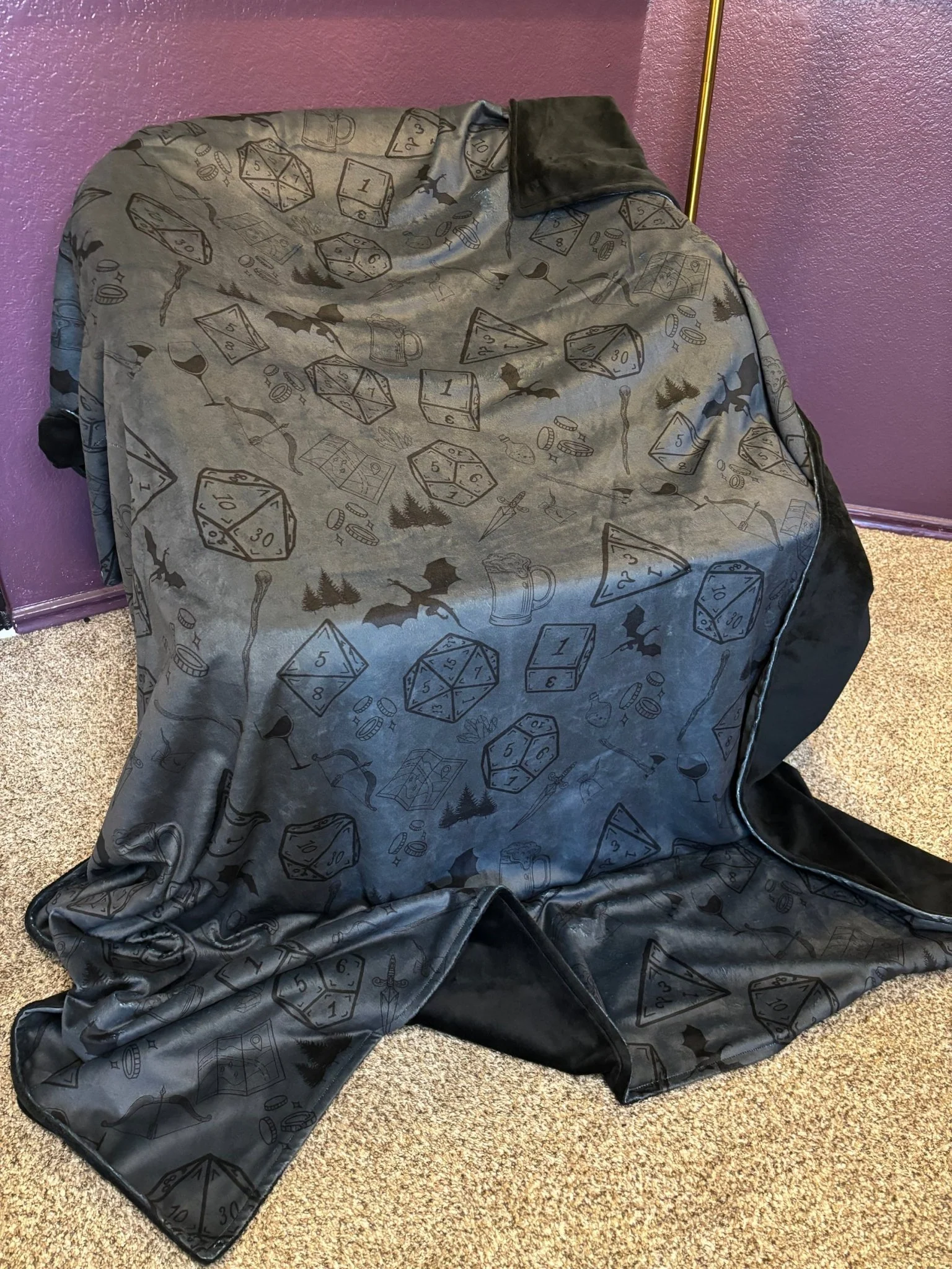 Custom Grownup Blankies - Dragon Collection, Minky Blanket - Image 67