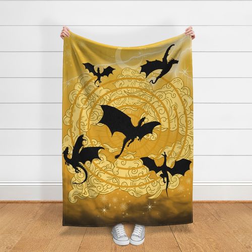 Custom Grownup Blankies - Dragon Collection, Minky Blanket - Image 75