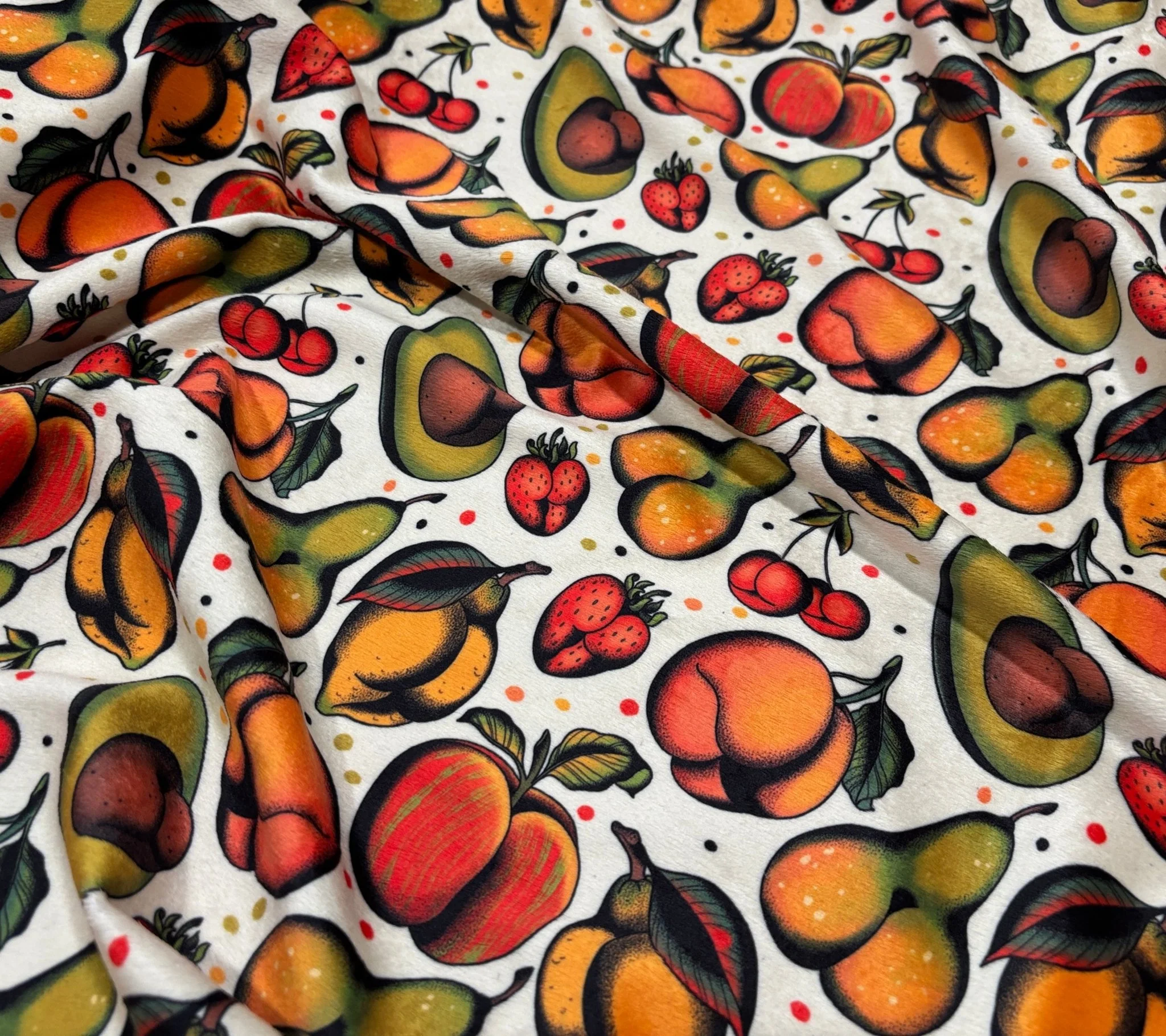 Custom Grownup Blankies - Spicy Collection Minky Blanket - Image 64
