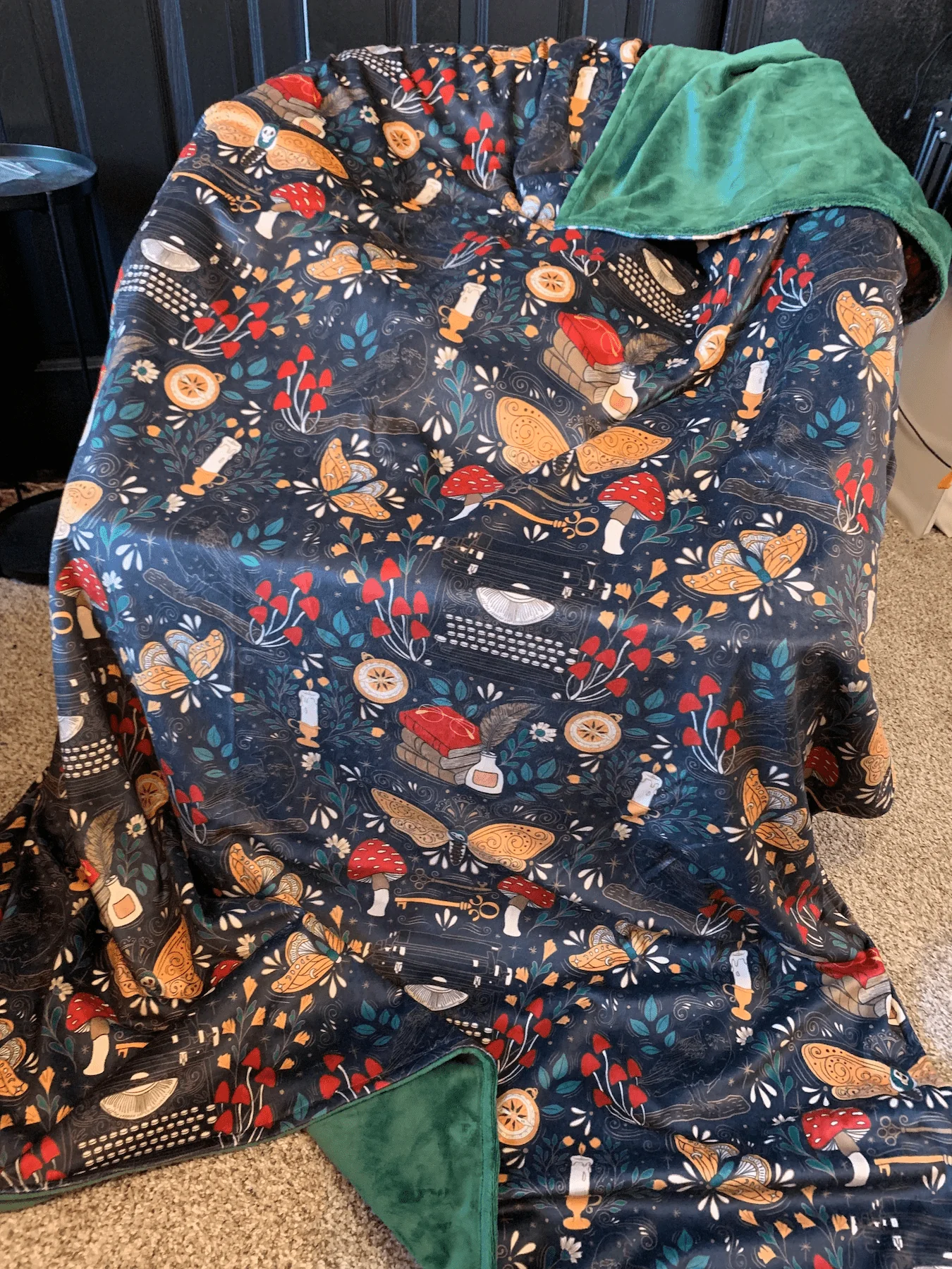 Custom Grownup Blankies - Dark Collection, Minky Blanket - Image 14