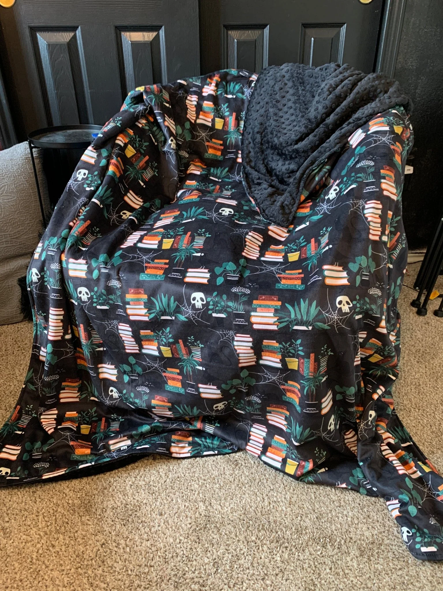 Custom Grownup Blankies - Dark Collection, Minky Blanket - Image 18