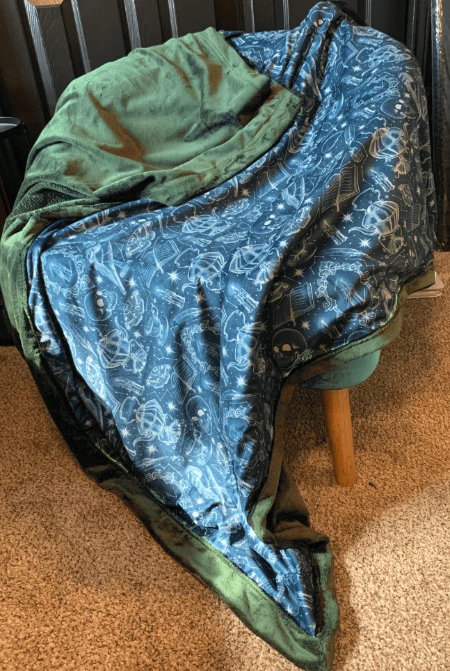 Custom Grownup Blankies - Dark Collection, Minky Blanket - Image 23