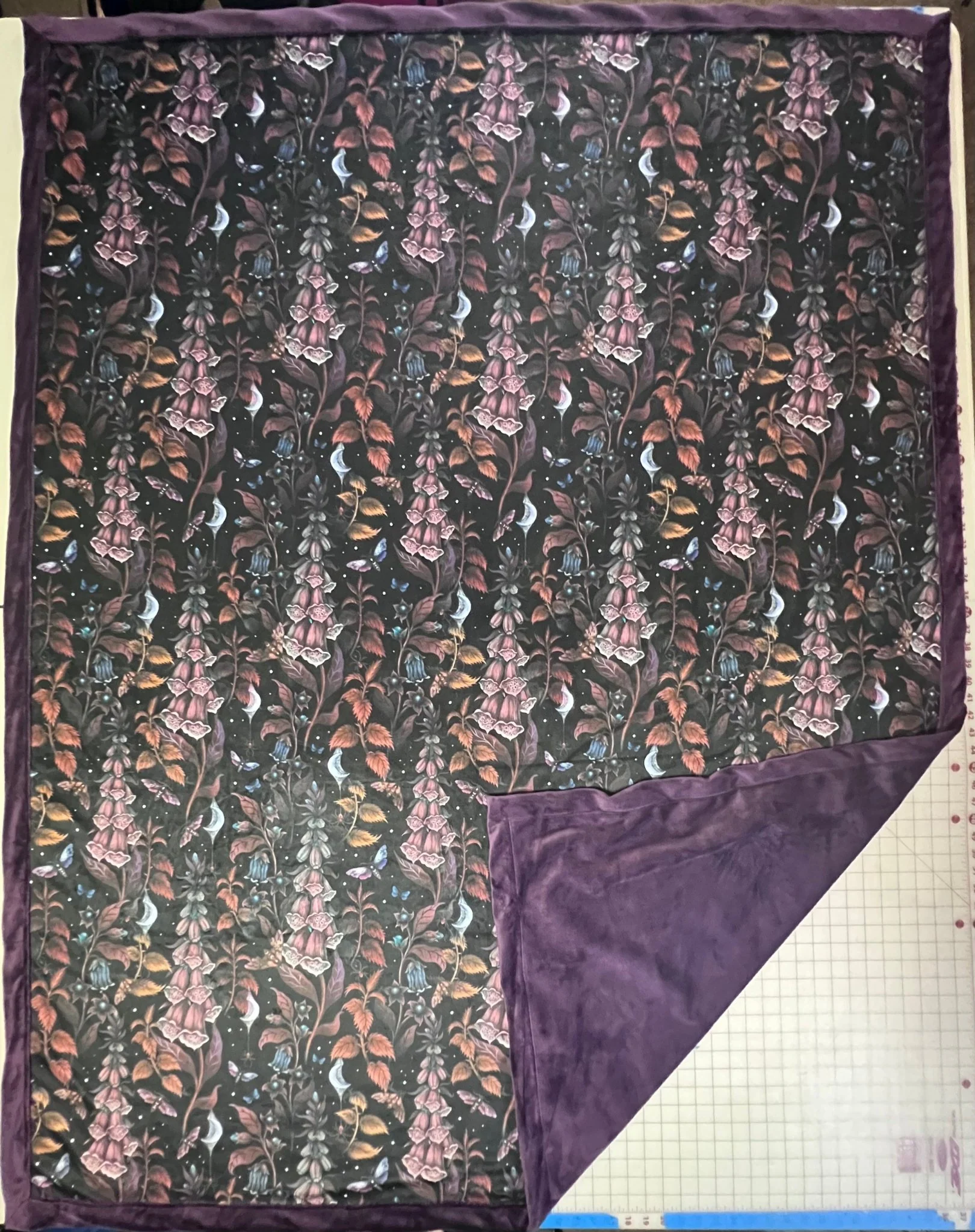 Custom Grownup Blankies - Dark Collection, Minky Blanket - Image 27
