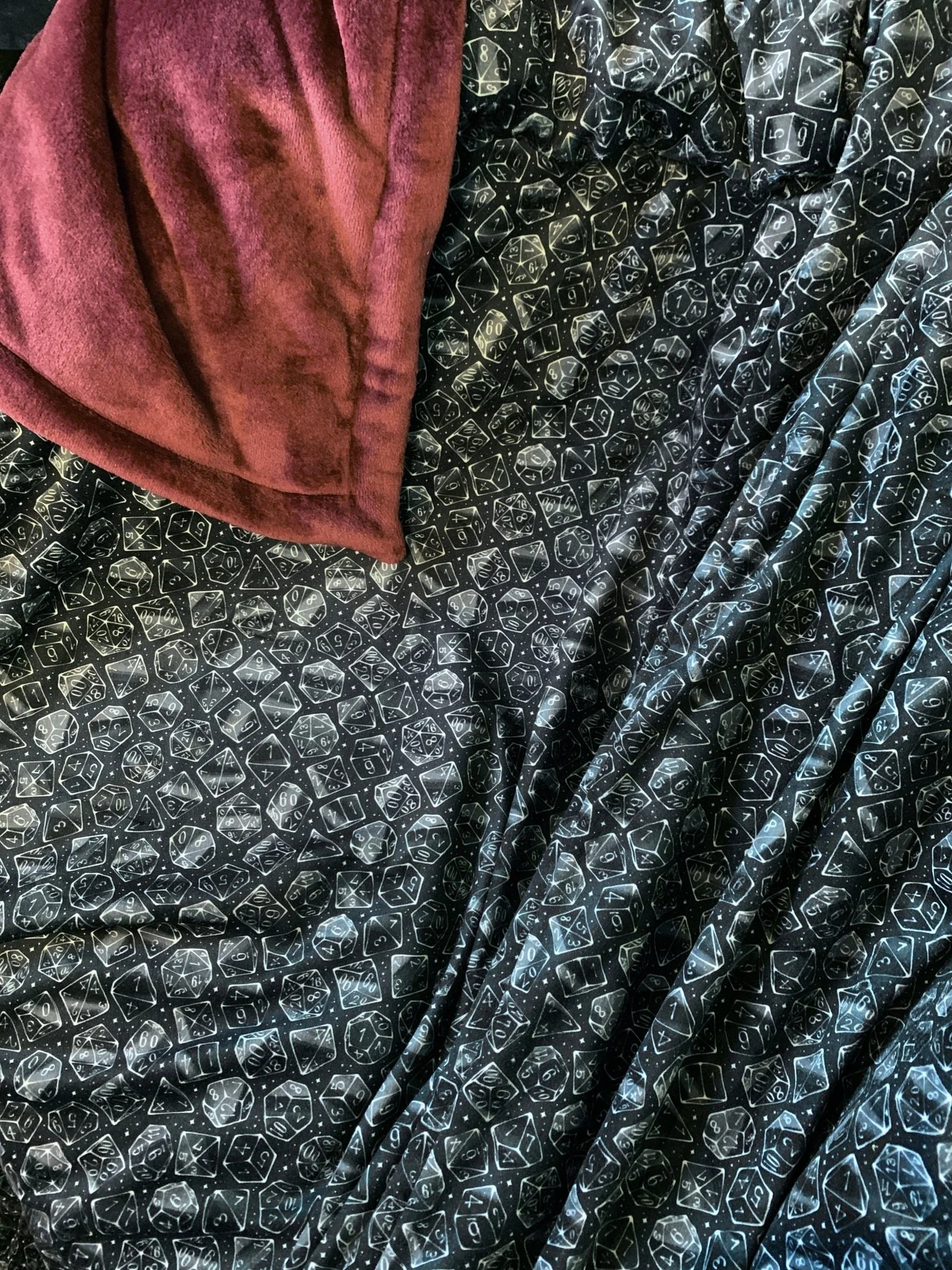 Custom Grownup Blankies - Dark Collection, Minky Blanket - Image 48