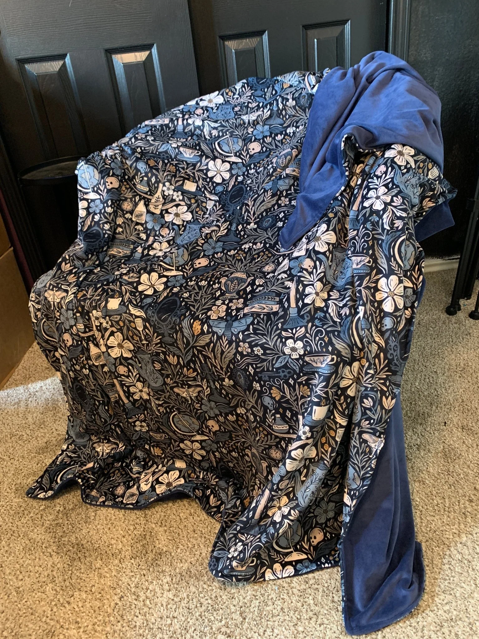 Custom Grownup Blankies - Dark Collection, Minky Blanket - Image 51