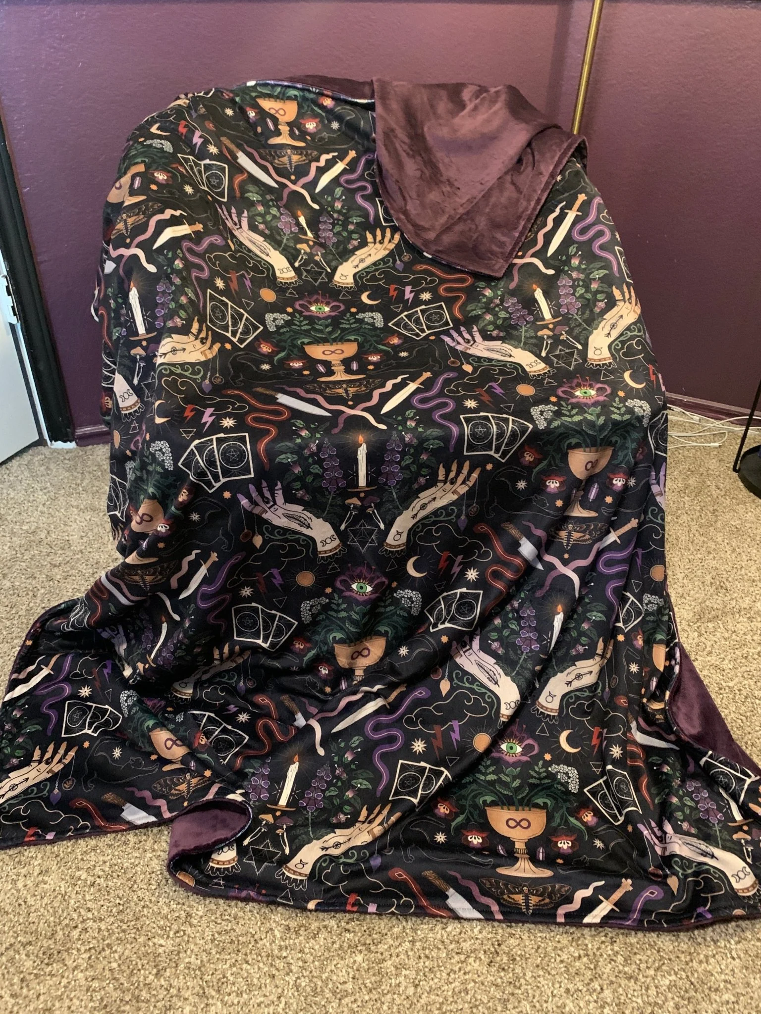 Custom Grownup Blankies - Dark Collection, Minky Blanket - Image 67