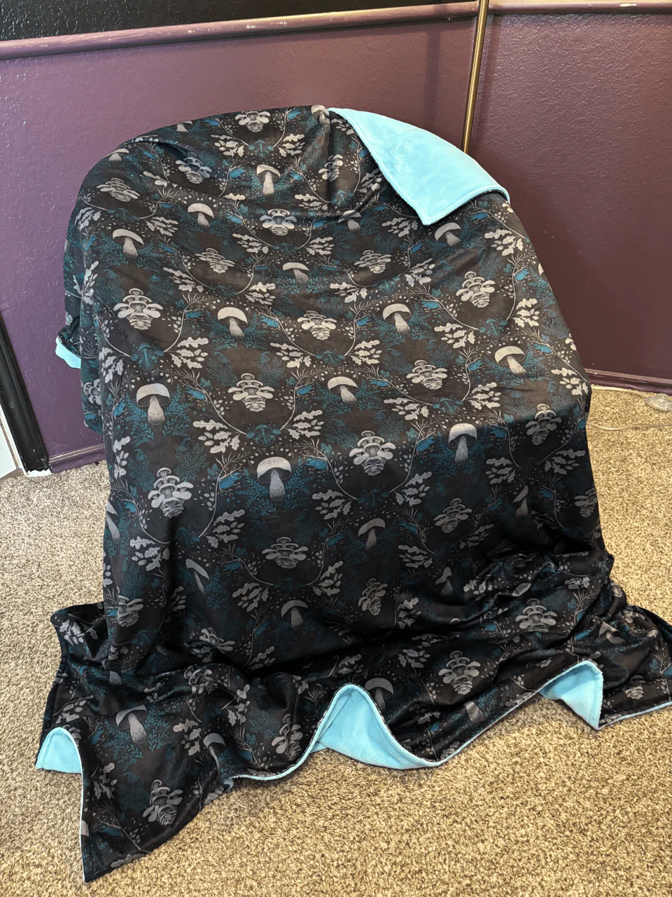 Custom Grownup Blankies - Dark Collection, Minky Blanket - Image 92