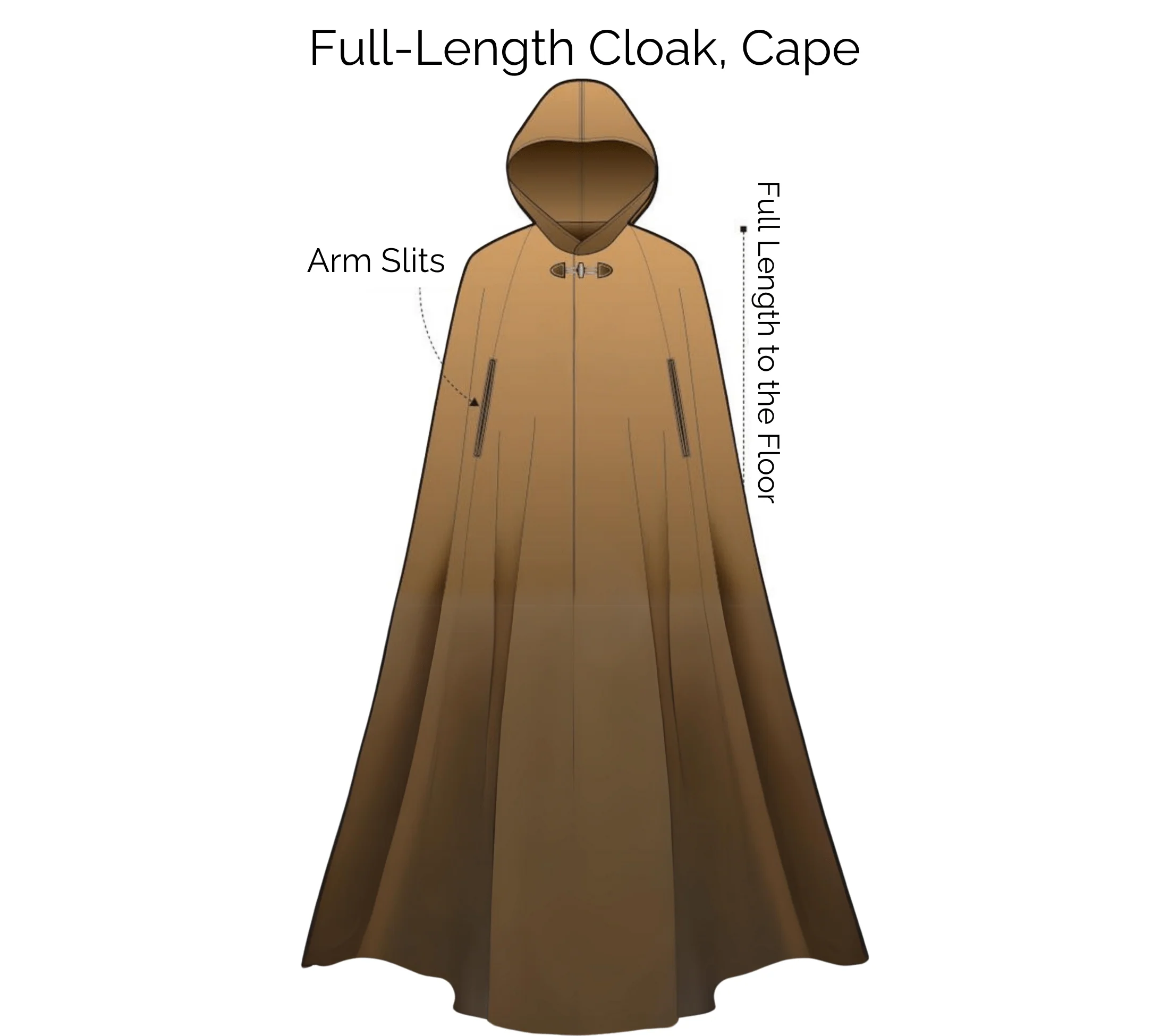 Deluxe Minky Cloak - Customizable Hooded Cape - Image 10
