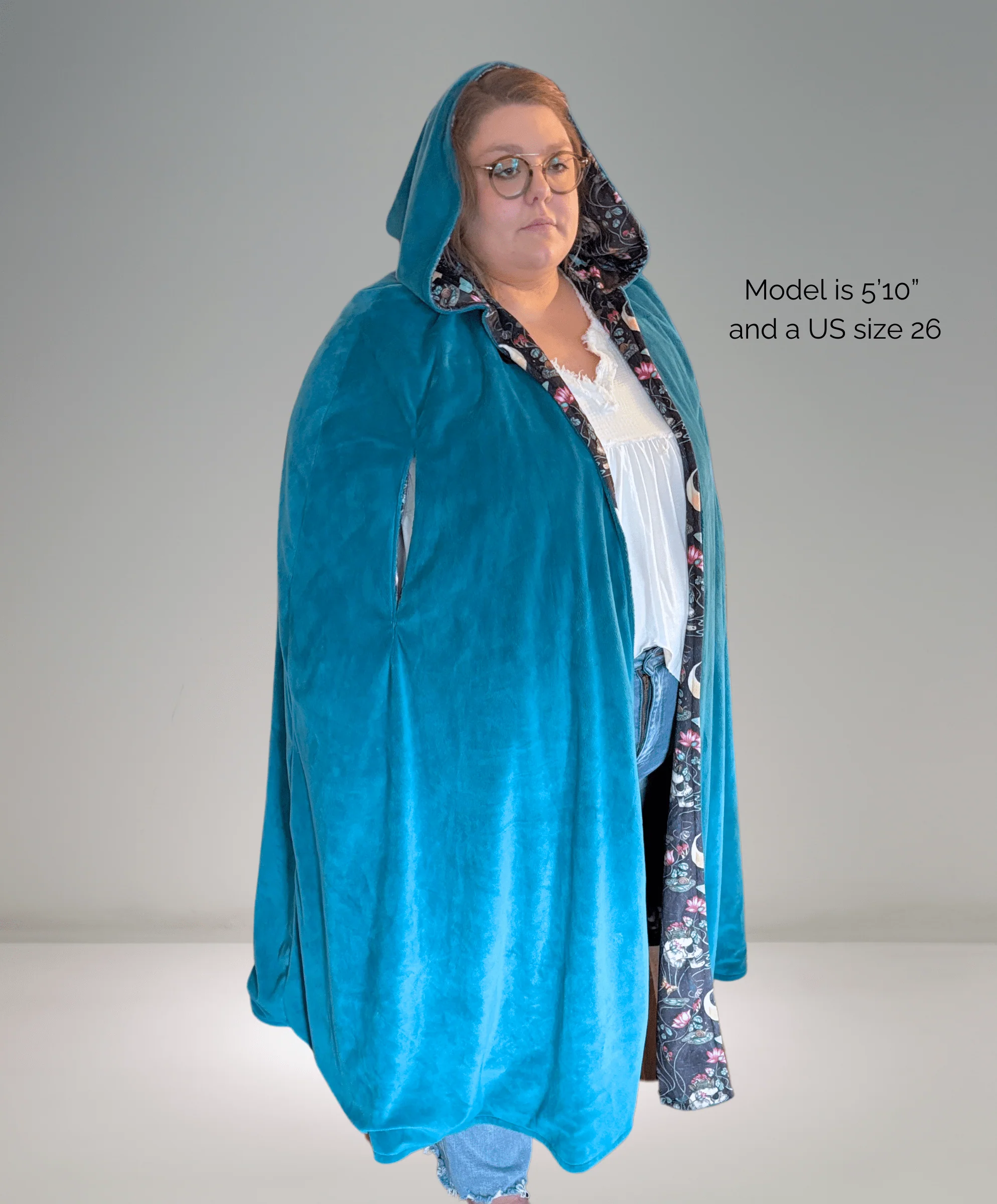 Deluxe Minky Cloak - Customizable Hooded Cape - Image 22
