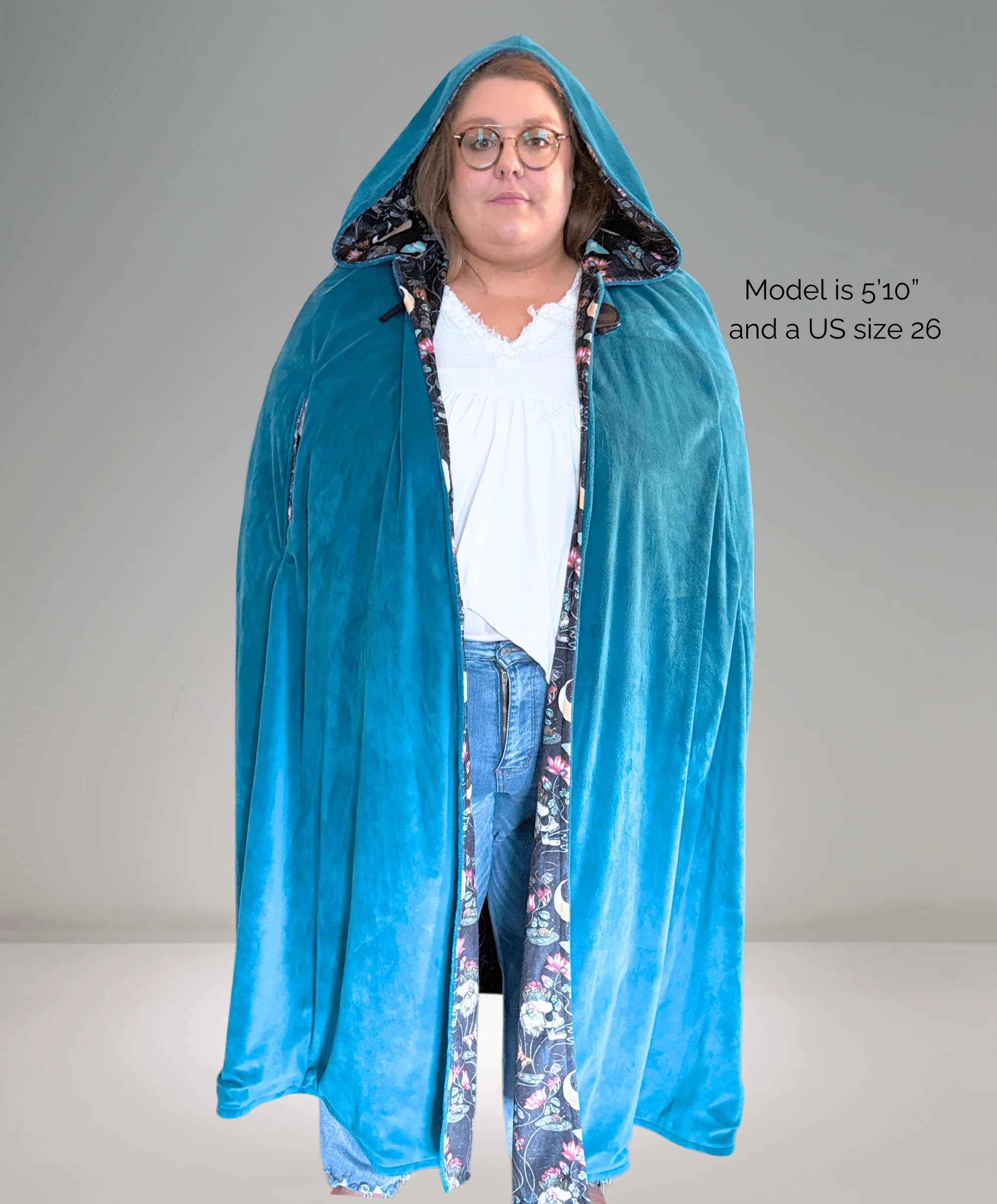 Deluxe Minky Cloak - Customizable Hooded Cape - Image 23