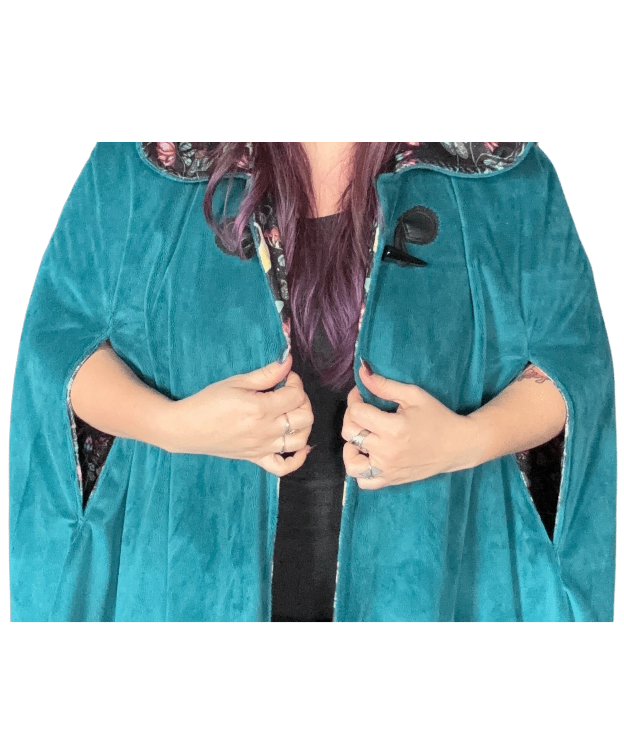 Deluxe Minky Cloak - Customizable Hooded Cape - Image 7