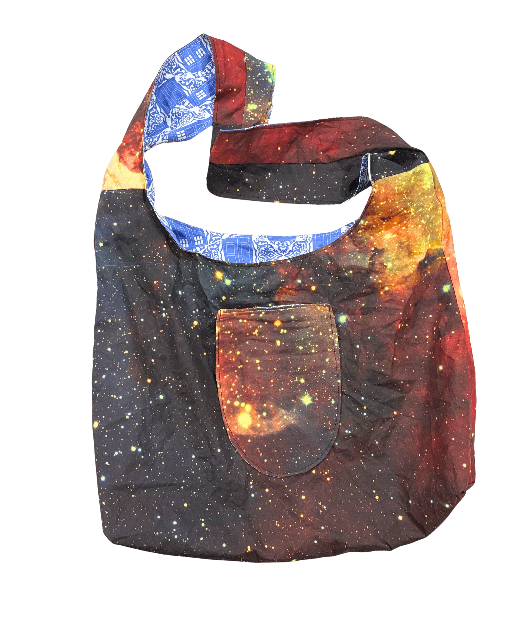 Hobo Bag - Cotton Reversible Double Layered - Image 11