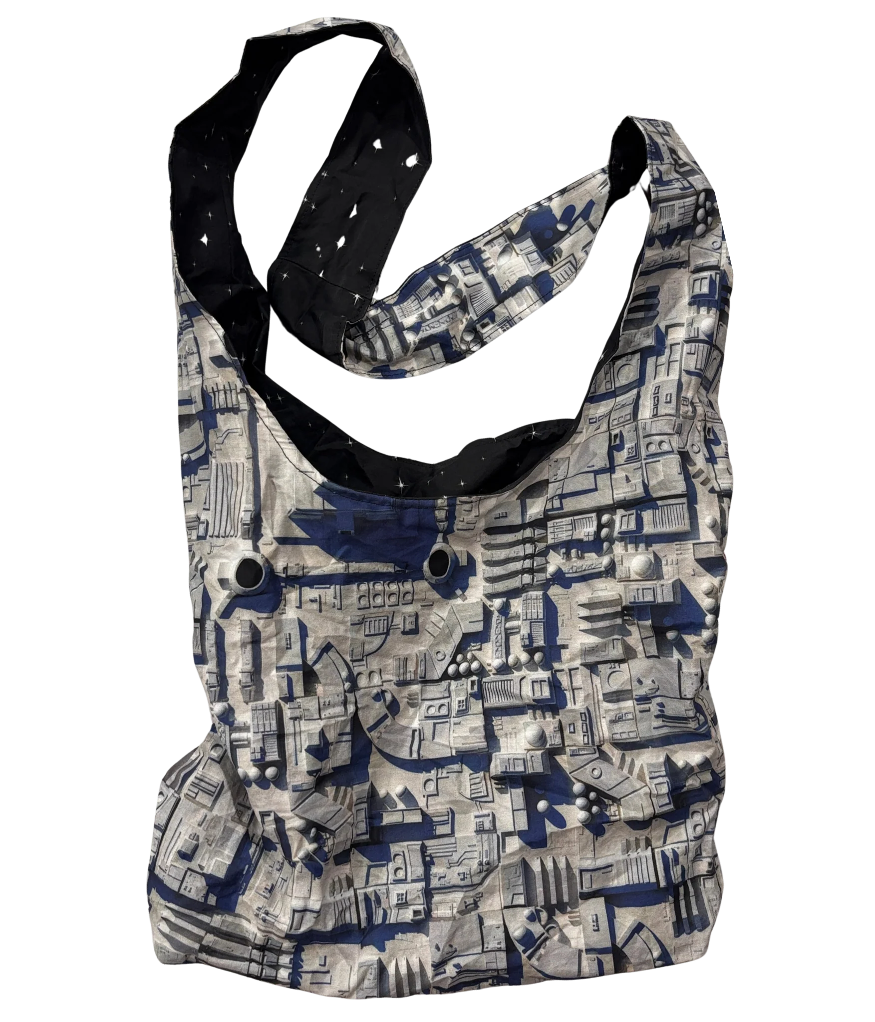 Hobo Bag - Cotton Reversible Double Layered - Image 13
