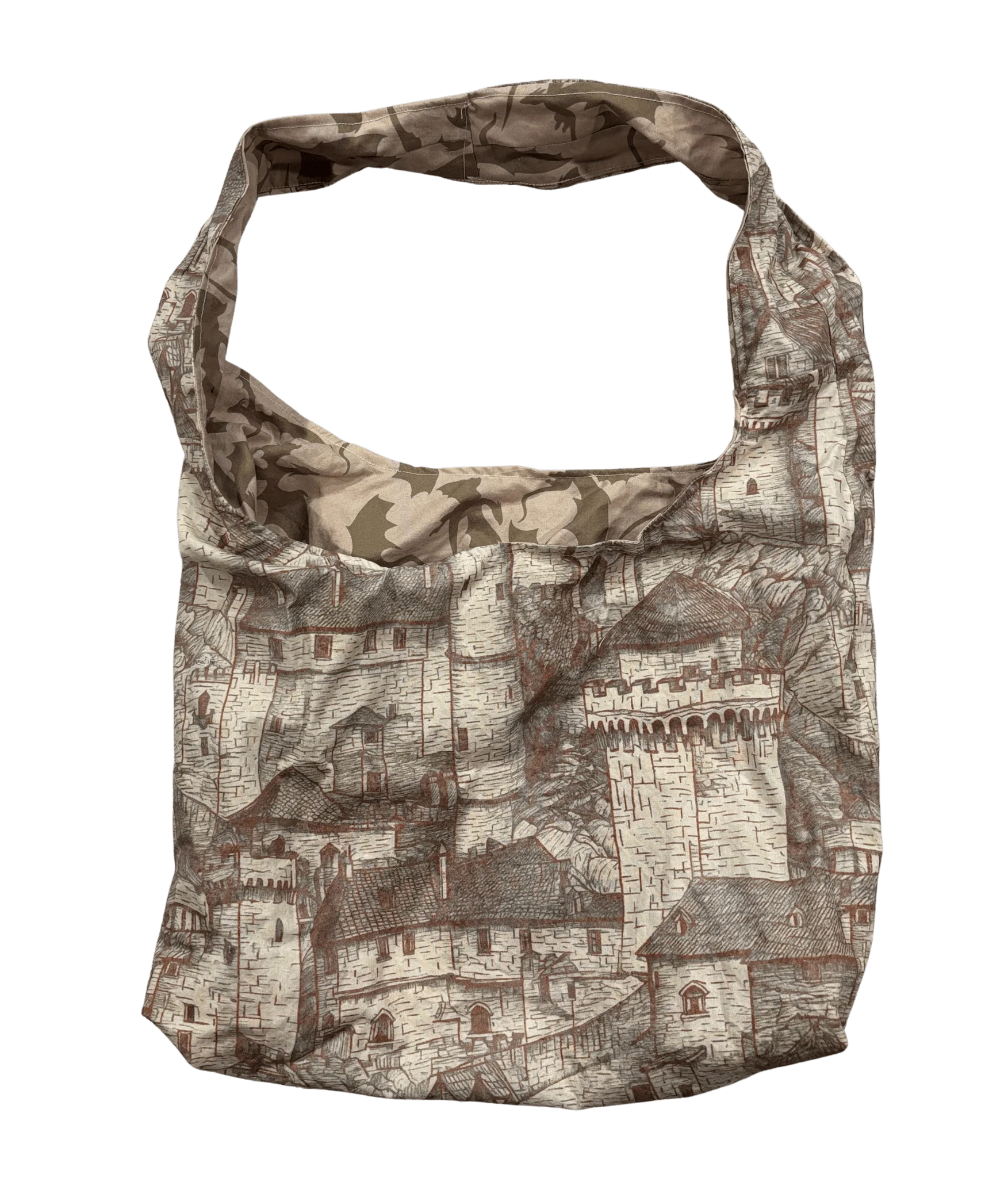 Hobo Bag - Cotton Reversible Double Layered - Image 8