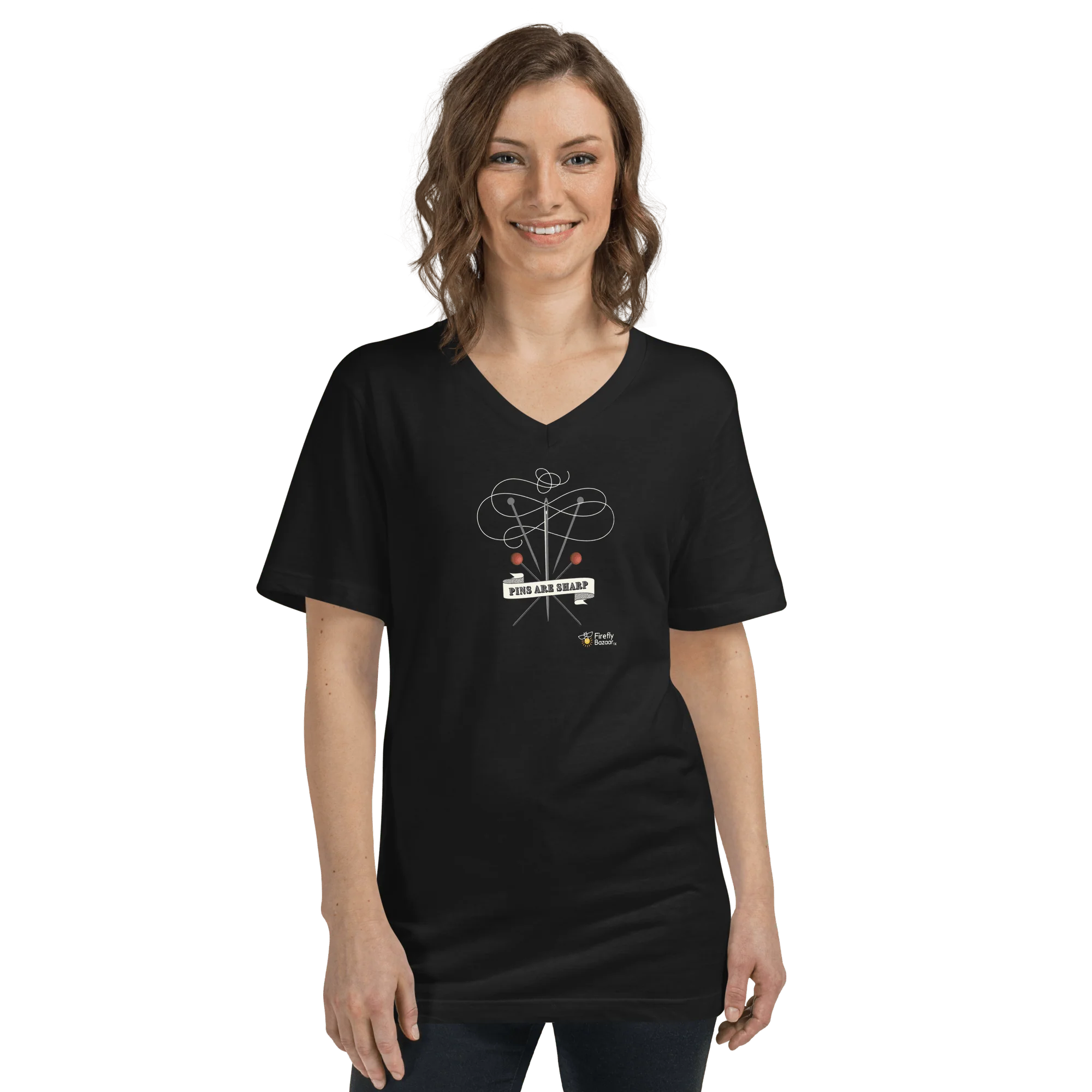 Pins are Sharp Tee - Image 4