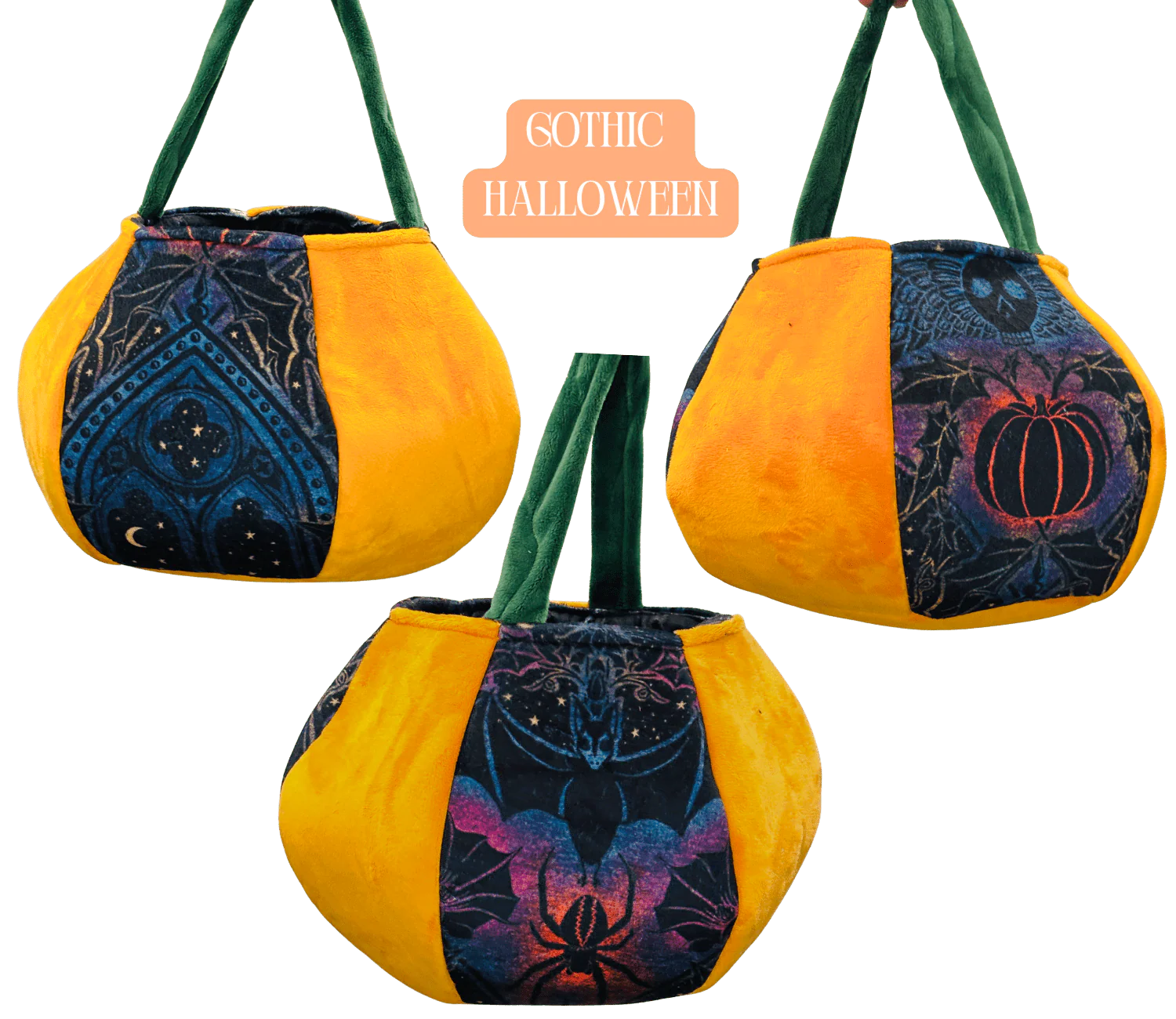 Pumpkin Trick-or-Treat Bag - Image 3