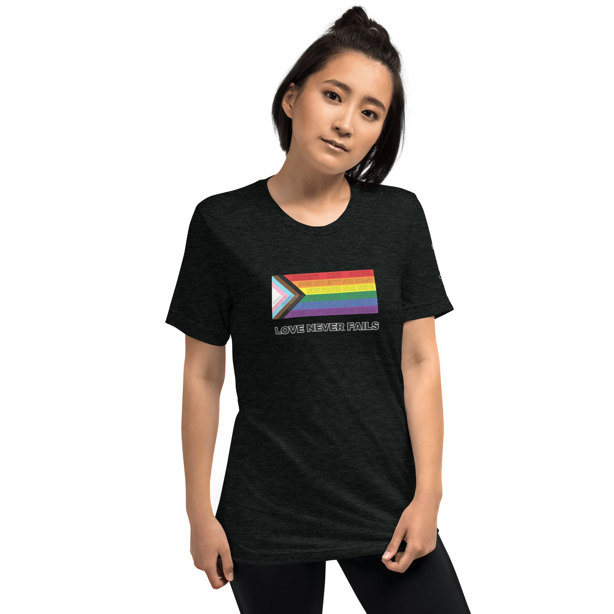 Love Never Fails T-shirt