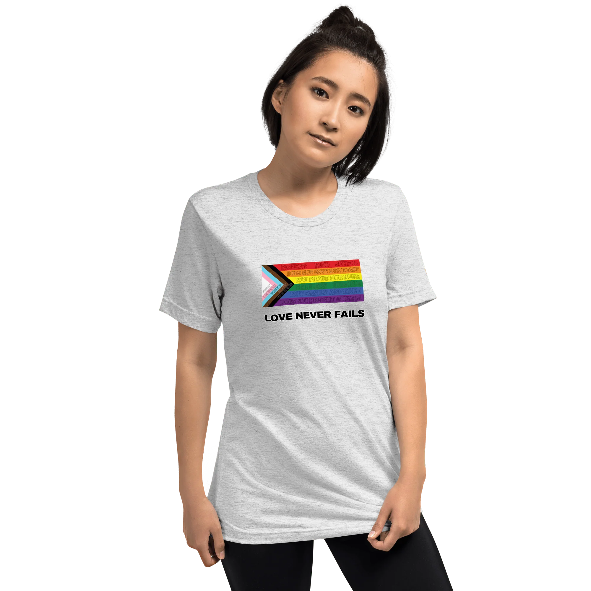 Love Never Fails T-shirt - Image 15