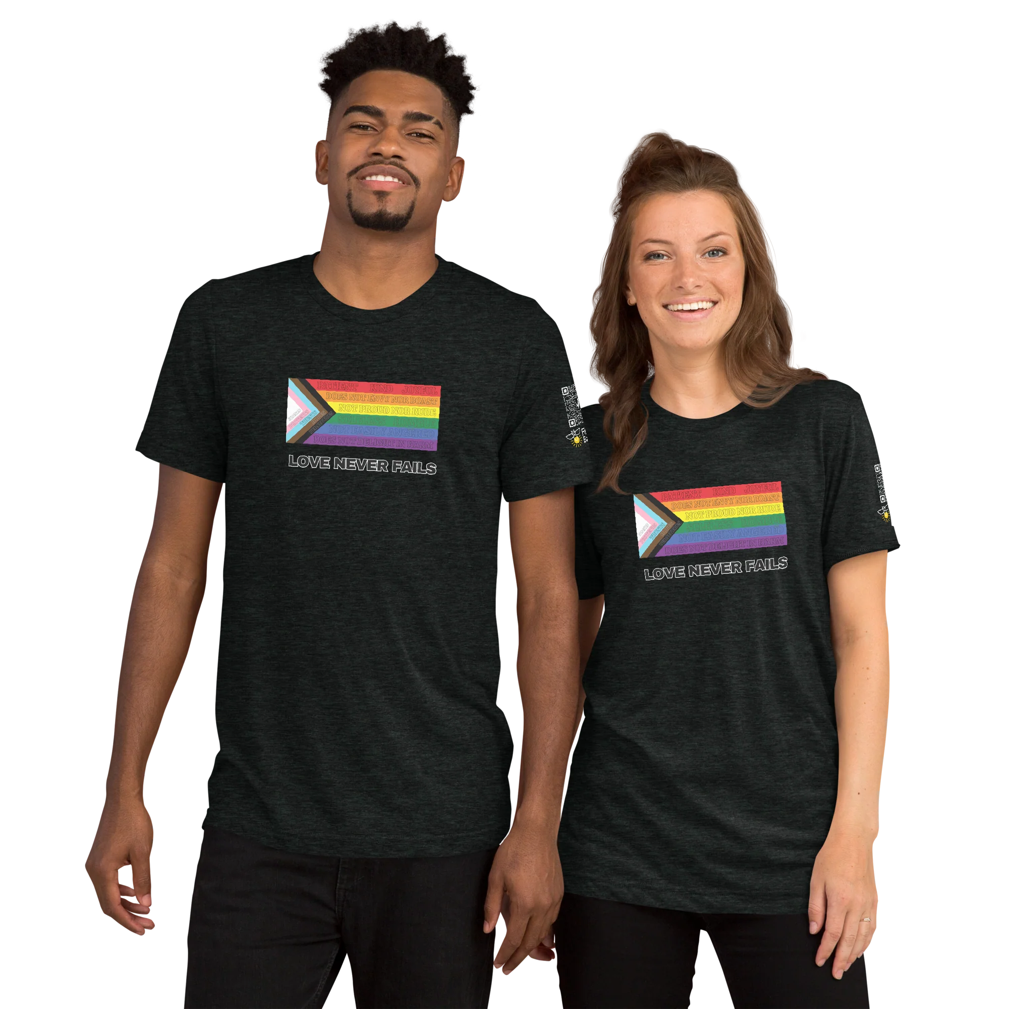 Love Never Fails T-shirt - Image 7