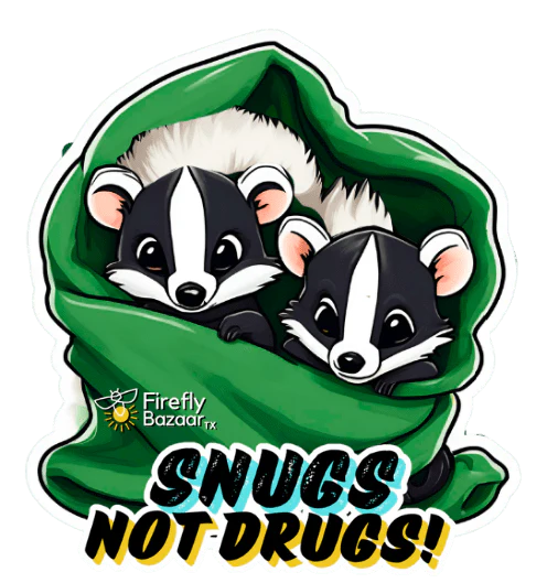 Snugs not Drugs Stickers - Image 3
