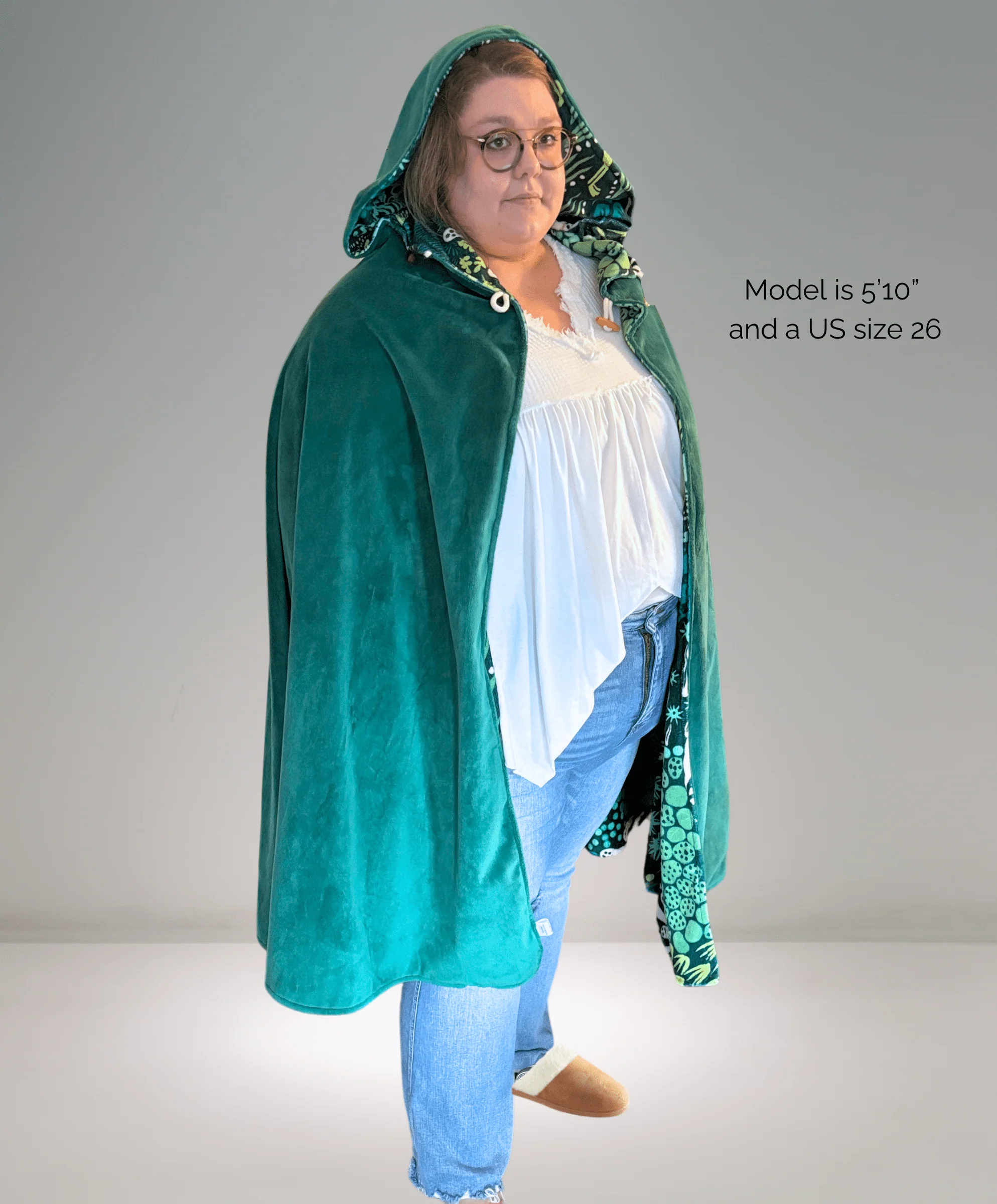 Standard Minky Cloak - Customizable Hooded Cape - Image 15