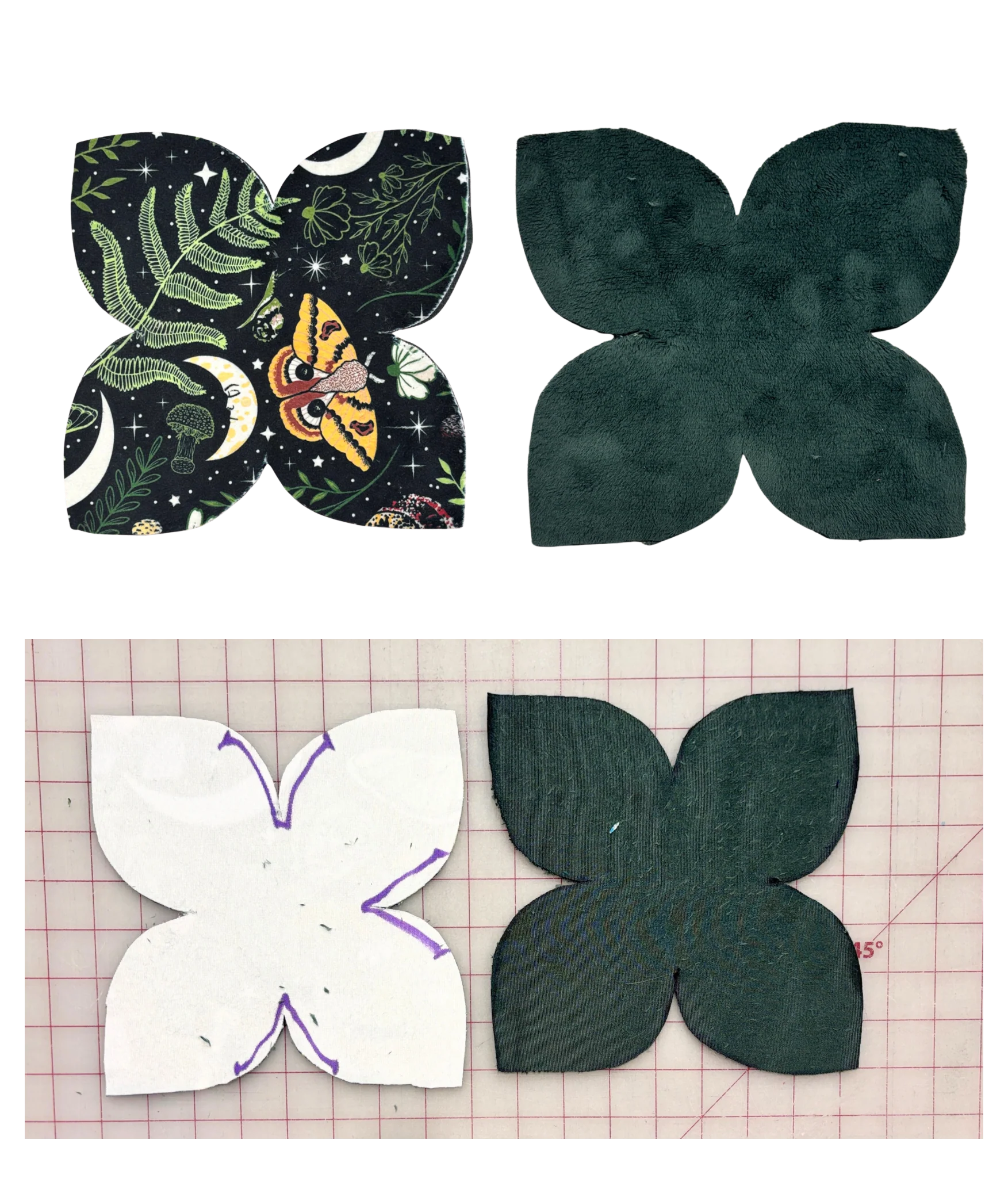 Tea Tulip Kit - Pre-Cut Fabric Bundle - Image 13