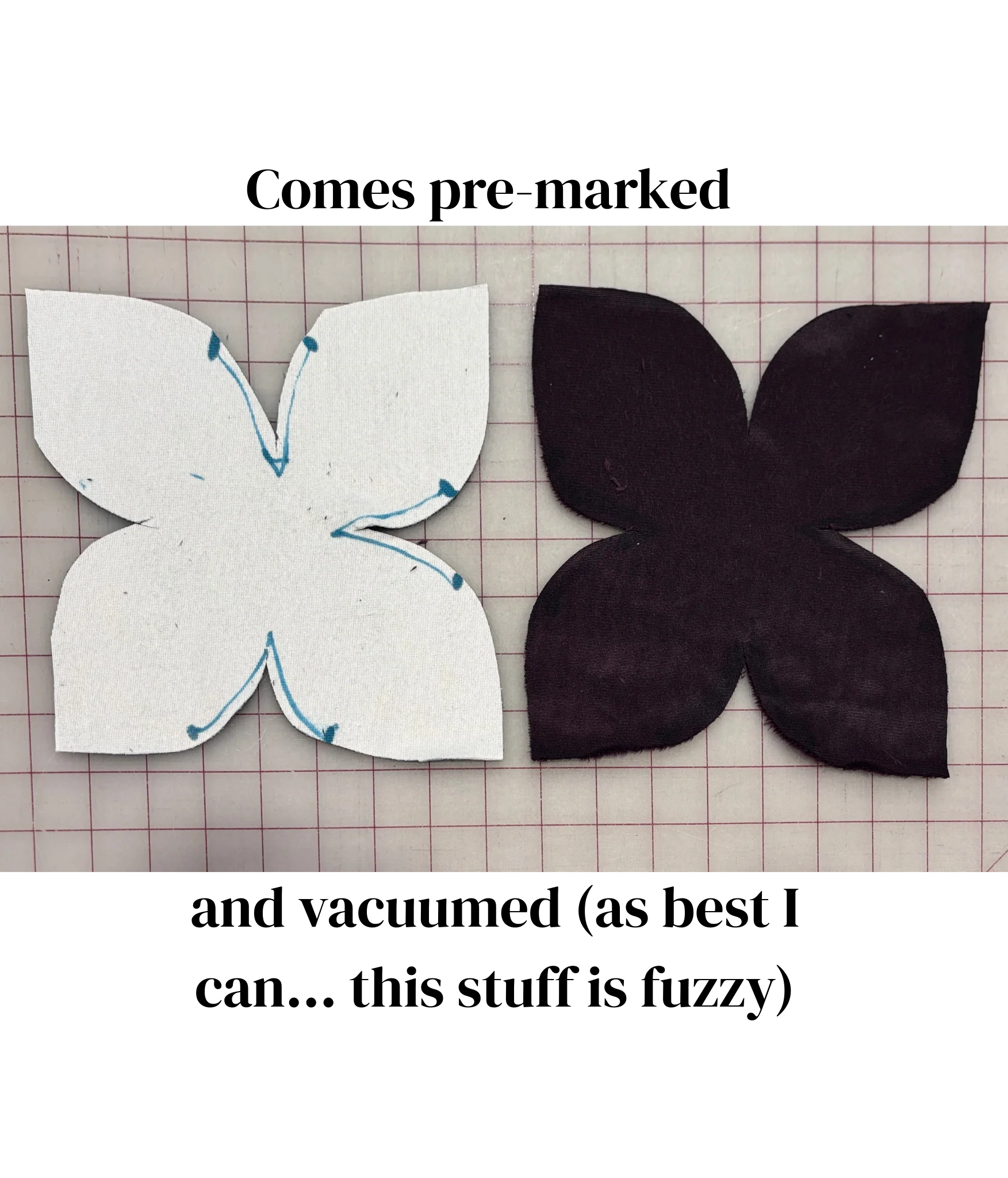 Tea Tulip Kit - Pre-Cut Fabric Bundle - Image 3