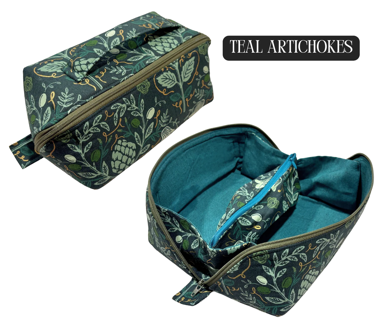 Toiletry Bag - Lay-Flat Makeup Bag - Image 5