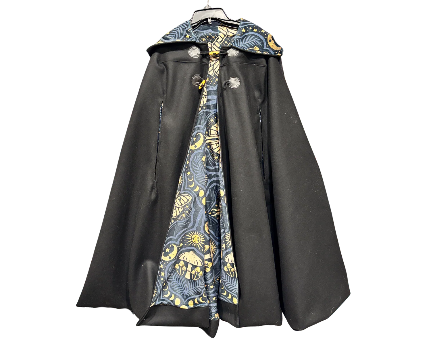 Wool Cloak - Water-Resistant Custom Hooded Cloak - Image 16