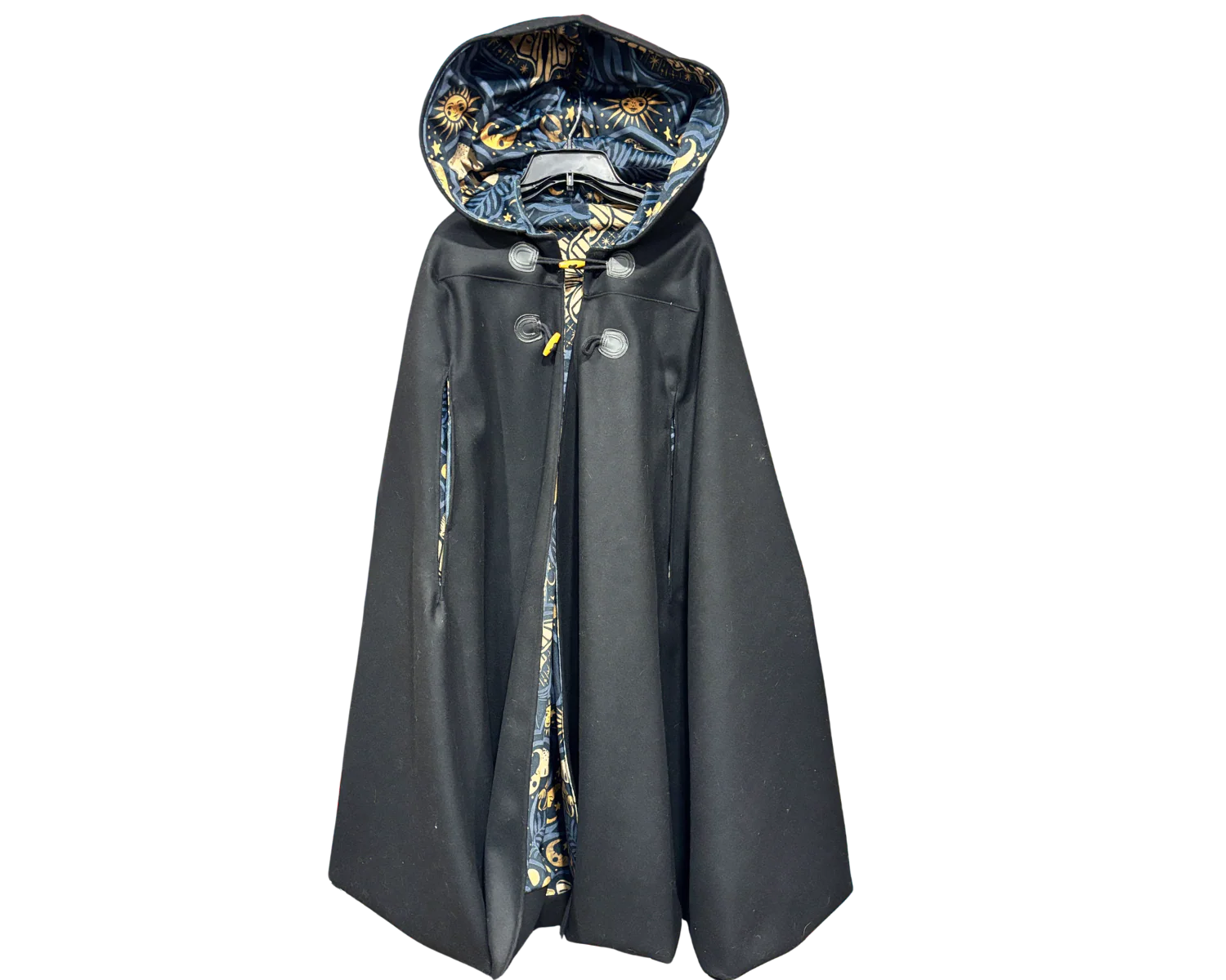 Wool Cloak - Water-Resistant Custom Hooded Cloak - Image 17